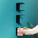 Невидимая настенная полка 3 шт для книг - фото 242135