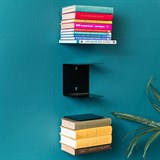 Невидимая настенная полка 3 шт для книг - фото 242138