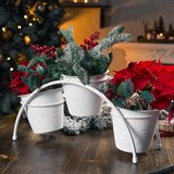 Подставка для цветов на подоконник 41-944 на 3 кашпо - фото 242155