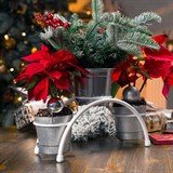 Подставка для цветов на подоконник 41-945 на 3 кашпо - фото 242178