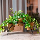 Подставка для цветов на подоконник 41-945 на 3 кашпо - фото 242179