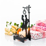 Подсвечник Вечная Любовь декор настольный из металла для свечи - фото 242228