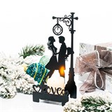 Подсвечник Вечная Любовь декор настольный из металла для свечи - фото 242229