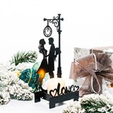 Подсвечник Вечная Любовь декор настольный из металла для свечи - фото 242230