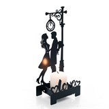 Подсвечник Вечная Любовь декор настольный из металла для свечи - фото 242232