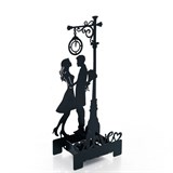 Подсвечник Вечная Любовь декор настольный из металла для свечи - фото 242233