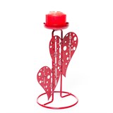 Подсвечник декоративный из металла Сердца - фото 242260