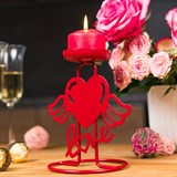 Подсвечник На крыльях Любви металлический - фото 242268