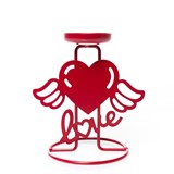 Подсвечник На крыльях Любви металлический - фото 242271