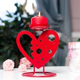 Подсвечник декоративный Сердечко - фото 242291