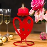 Подсвечник декоративный Сердечко - фото 242294