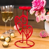 Подсвечник Сердце настольный декор для свечи - фото 242314