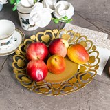 Фруктовница металлическая 304-001 d=29 см - фото 242452