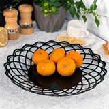 Фруктовница металлическая 304-003 d=29 см - фото 242466