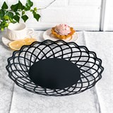 Фруктовница металлическая 304-003 d=29 см - фото 242467