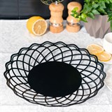 Фруктовница металлическая 304-003 d=29 см - фото 242470