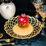 Фруктовница металлическая 304-003 d=29 см - фото 242473