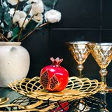 Фруктовница металлическая 304-003 d=29 см - фото 242477