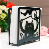 Салфетница металлическая 703-041 для кухни - фото 242682