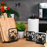 Салфетница металлическая 703-041 для кухни - фото 242684