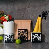 Салфетница металлическая 703-042 для кухни - фото 242701