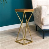 Подставка напольная под цветы Лофт 66-233 h=52см - фото 242718