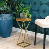 Подставка напольная под цветы Лофт 66-233 h=52см - фото 242723