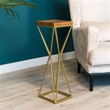 Подставка напольная под цветы Лофт 66-234 h=62см - фото 242746