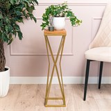 Подставка напольная под цветы Лофт 66-235 h=72см - фото 242757