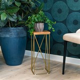 Подставка напольная под цветы Лофт 66-236 h=52см - фото 242771