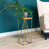 Подставка напольная под цветы Лофт 66-236 h=52см - фото 242772