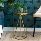 Подставка напольная под цветы Лофт 66-236 h=52см - фото 242773