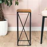 Подставка напольная под цветы Лофт 66-237 h=62см - фото 242783