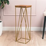 Подставка напольная под цветы Лофт 66-237 h=62см - фото 242788