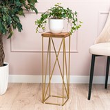 Подставка напольная под цветы Лофт 66-237 h=62см - фото 242790