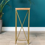 Подставка напольная под цветы Лофт 66-237 h=62см - фото 242792