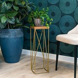 Подставка напольная под цветы Лофт 66-237 h=62см - фото 242793