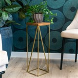 Подставка напольная под цветы Лофт 66-237 h=62см - фото 242794