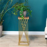 Подставка напольная под цветы Лофт 66-239 h=54см - фото 242821