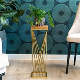 Подставка напольная под цветы Лофт 66-240 h=64см - фото 242843