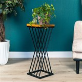 Подставка напольная под цветы Лофт 66-241 h=74см - фото 242849