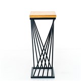 Подставка напольная под цветы Лофт 66-241 h=74см - фото 242856