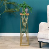 Подставка напольная под цветы Лофт 66-241 h=74см - фото 242865