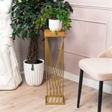 Подставка напольная под цветы Лофт 66-241 h=74см - фото 242867