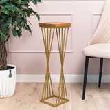 Подставка напольная под цветы Лофт 66-241 h=74см - фото 242868