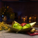 Фруктовница металлическая 304-029 ширина 36см - фото 243009