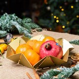 Фруктовница металлическая 304-030 ширина 27см - фото 243024