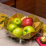 Фруктовница металлическая 304-030 ширина 27см - фото 243026