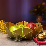 Фруктовница металлическая 304-030 ширина 27см - фото 243028