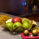 Фруктовница металлическая 304-031 ширина 27см - фото 243041